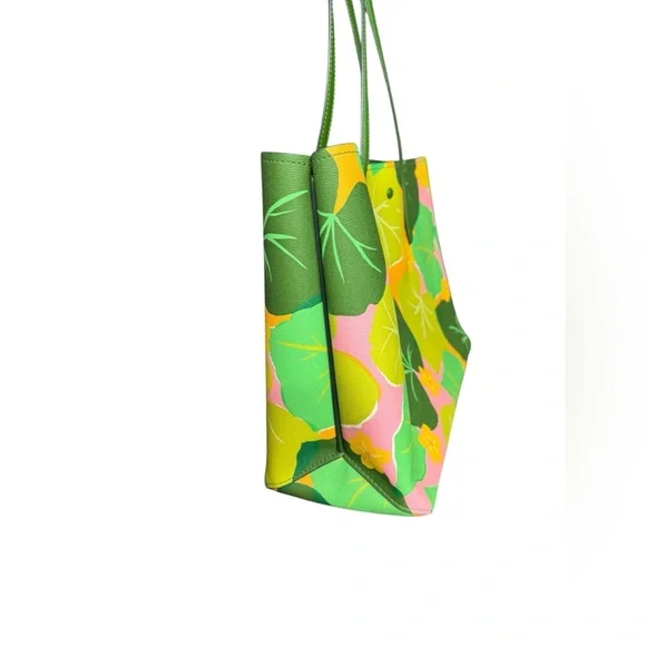 KATE SPADE ALL DAY CUCUMBER FLORAL LARGE TOTE BAG - Picture 11 of 13